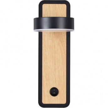 Бра LUMION LELAND 5631/5WL LEDIO LN23 036 LED 5W 3000K 230Лм 220V чёрный под дерево