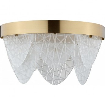 Бра LUMION LUXE NEOCLASSI 6528/2W LN23 180 14 2*40W 220V латунь