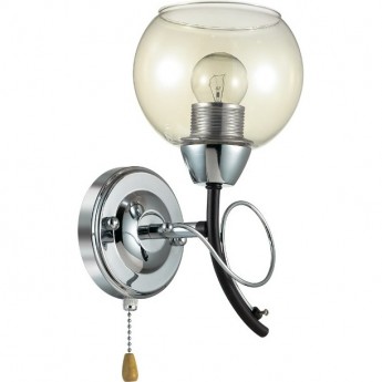 Бра LUMION MELEFA 3507/1W COMFI LN18 073 E27 60W 220V хром венге