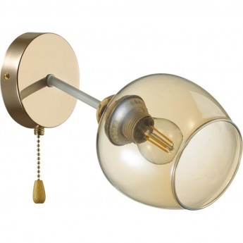 Бра LUMION ODELL COMFI 5650/1W LN23 231 E27 1*60W 220V белый золотой