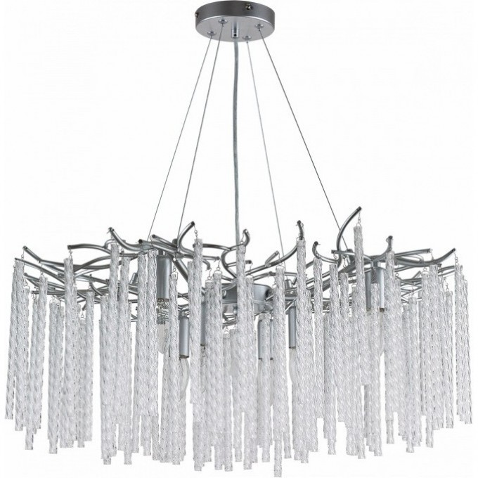 Люстра LUMION MISS CLASSI LN23 169 E14 8*40W 220V серебристый 6521/8