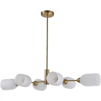 Люстра потолочная LUMION MONROE 6512/6C MODERNI LN23 E14 6*40W 220V латунь