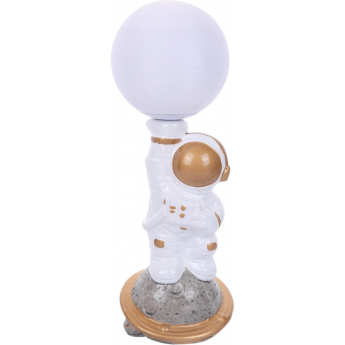 Настольная лампа LUMION ATLAS MODERNI LN25 8207/1T Е14 1*40W 220V белый, керамика/пластик