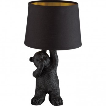 Настольная лампа LUMION BEAR MODERNI 5662/1T LN23 123 E14 40W 220V чёрный