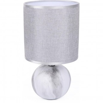 Настольная лампа LUMION KOHALA 8230/1T CLASSI LN25 E14 1*40W 220V серый, керамика/текстиль