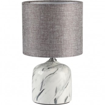 Настольная лампа LUMION MRAMAO 8148/1T MODERNI LN25 000 Е27 1*60W 220V серый, керамика/текстиль