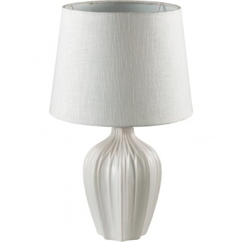 Настольная лампа LUMION SONA 8120/1T COMFI LN25 000 E27 1*60W 220V белый, керамика/текстиль