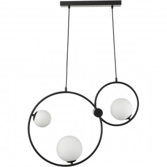 Подвесной светильник LUMION G9 3*35W 220V ORNATO 8035/3 MODERNI LN25 черный/белый, металл/стекло