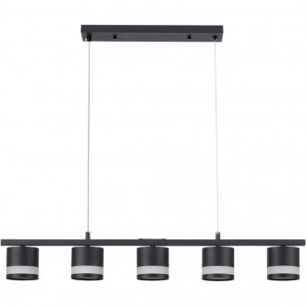 Светильник подвесной LUMION LANIKA 8240/5 COMFI LN25 LED GX53 5*7W 220V черный, металл/акрил