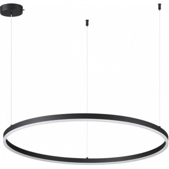 Светильник подвесной LUMION LED ECHO 6530/67L LEDIO LN23 015 67W 3000-6000K 2982Лм 220V чёрный