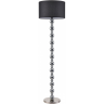 Торшер LUMION NAVILA NEOCLASSI LN25 369 E27 1*60W 220V хром/черный металл/текстиль 8079/1F