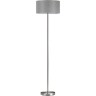 Торшер LUMION NIKKI MODERNI LN25 000 Е27 2*60W 220V никель/серый, металл/текстиль 8251/2F