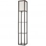 Торшер LUMION PRACTIC COMFI LN25 Е27 1*60W 220V кофейный/белый, дерево/текстиль 8090/1F