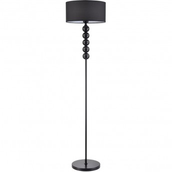 Торшер LUMION TAPIA 8078/1F NEOCLASSI LN25 369 E27 1*60W 220V черный, металл/текстиль